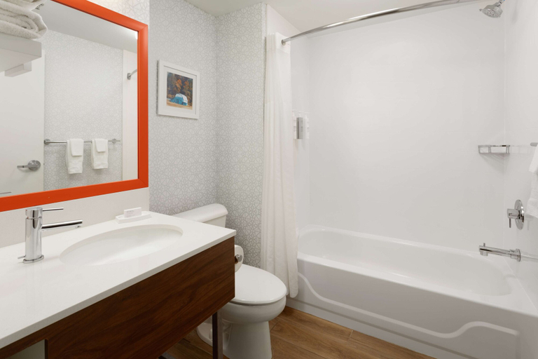 Bathroom 5, Hampton Inn & Suites Scottsburg, Scott
