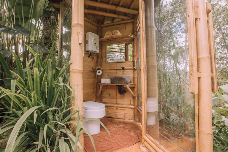 Bedroom 5, Hideout Eco Bamboo House Bali, Karangasem