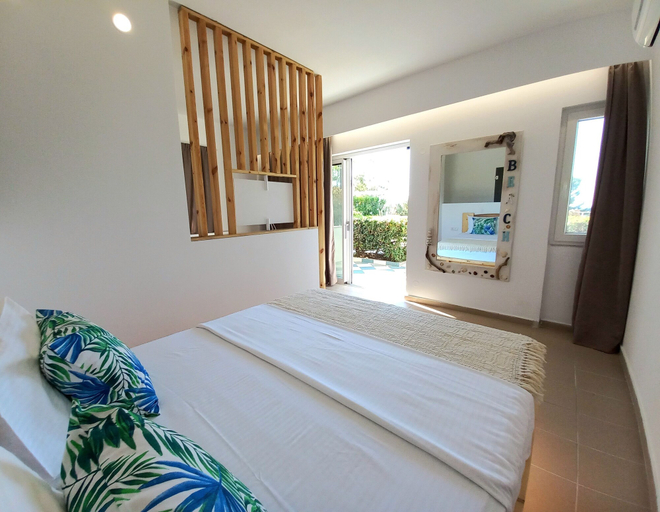 Bedroom 4, Aegean Apartments, Crete