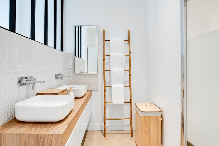 Bathroom 3, Le Moma by the ocean, Les Trois-Bassins