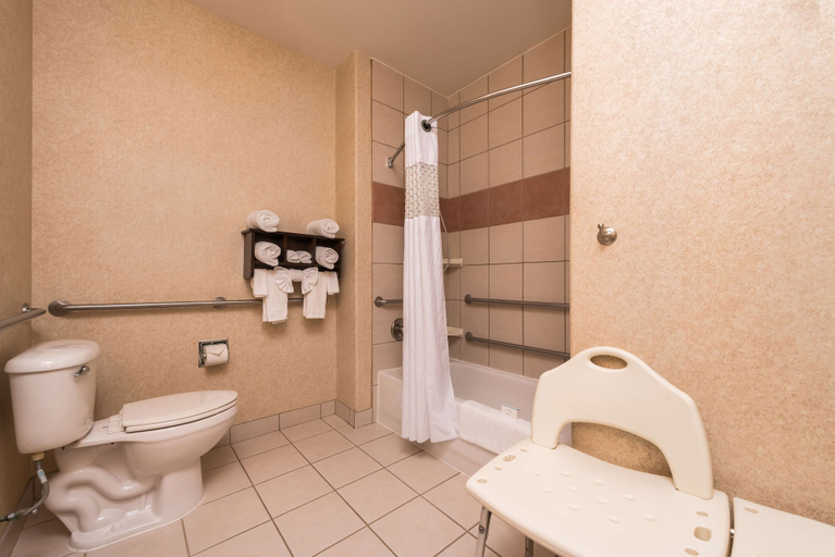Bathroom 4, Hampton Inn & Suites Ontario, San Bernardino