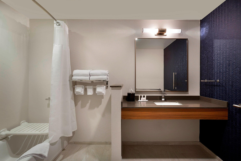 Bathroom 5, Fairfield Inn & Suites by Marriott Shelby, Cleveland
