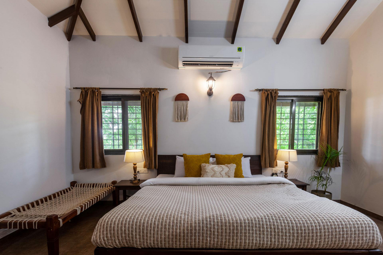 Bedroom 2, StayVista at Farmhouse Retreat, Nashik
