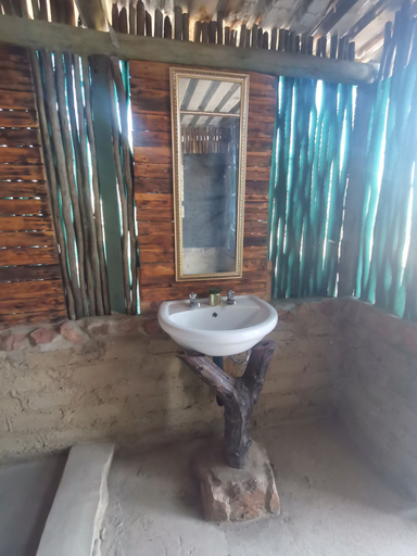 Bathroom 4, Ou Kraal tented Lodge, Bojanala