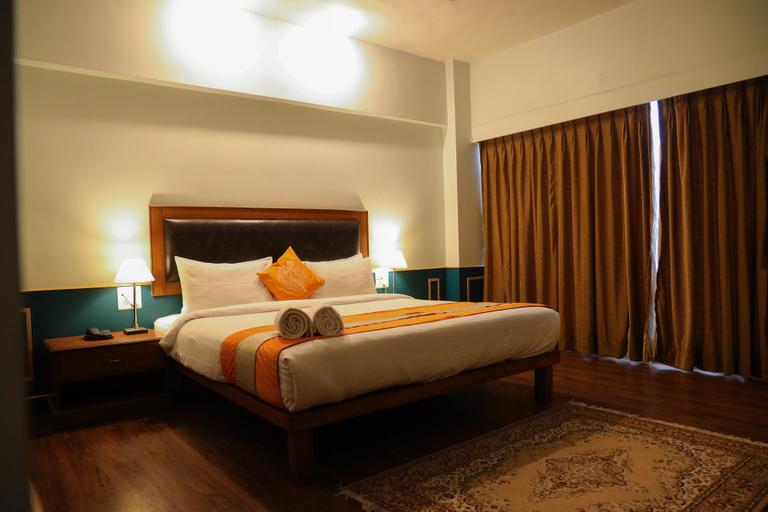 Bedroom 2, Krishna Inn - The Green Hotel, Kolhapur