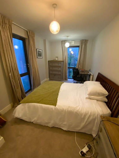 Bedroom 2, Inviting 2BD Flat W/private Balcony - Battersea!, London