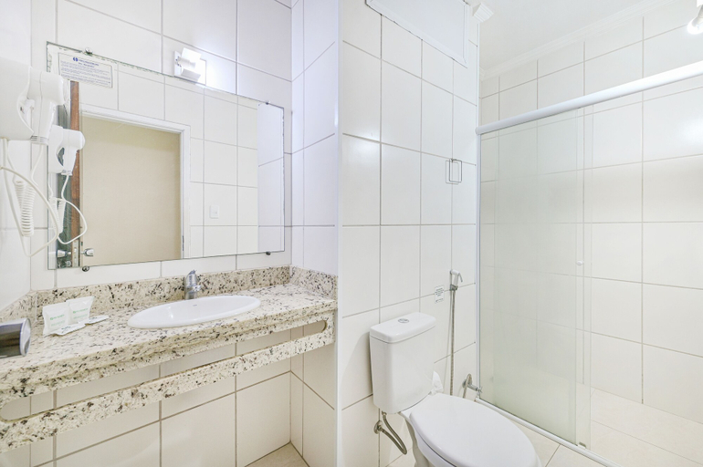 Bathroom 5, Hotel Nacional Inn Piracicaba, Piracicaba