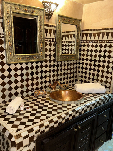Bathroom 5, Palais Al Firdaous, Fès