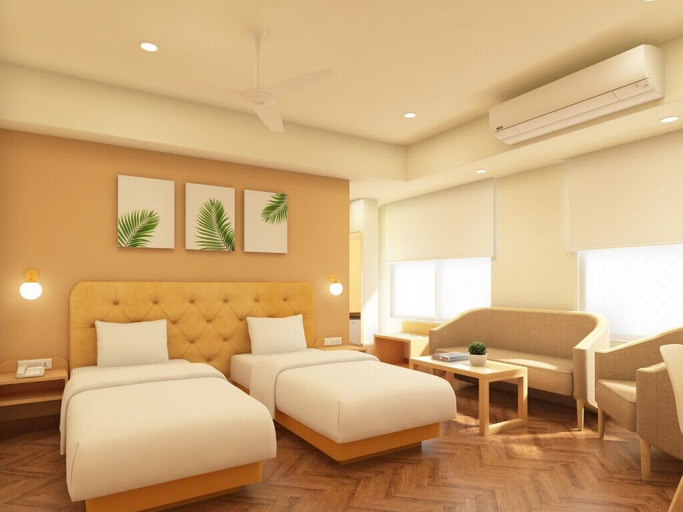 Bedroom 3, Bloom Hotel - Ranchi, Ranchi