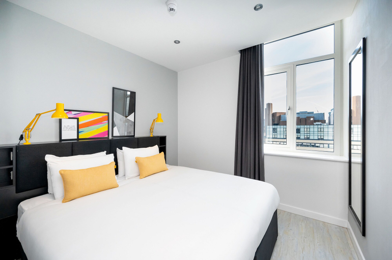 Bedroom 3, Staycity Aparthotels, Liverpool, Waterfront, Sefton