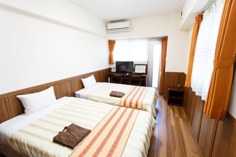 Bedroom 2, Hotel Peacely In Miyakojima Nexus, Miyakojima