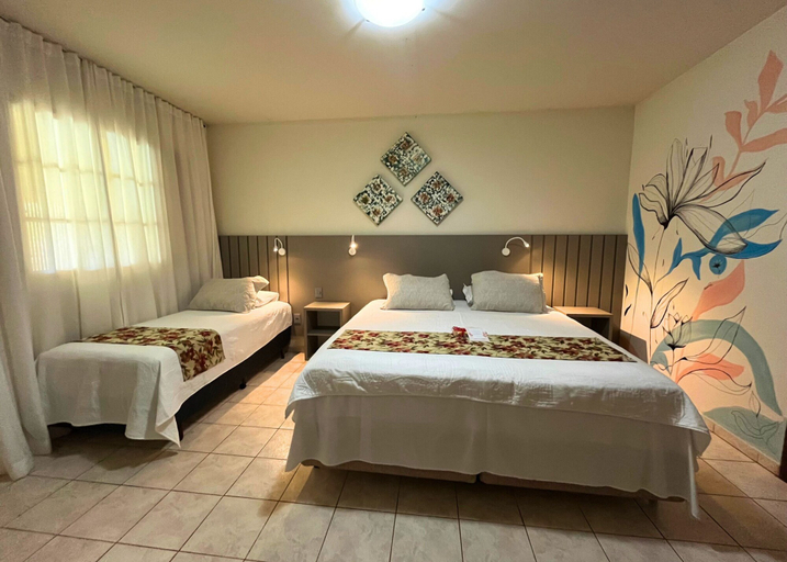 Bedroom 3, Hotel Tia Dora, São Gonçalo do Abaeté