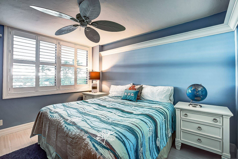 Bedroom 3, Harbor Towers 4th Fl Modern 3BR With Den, Sarasota