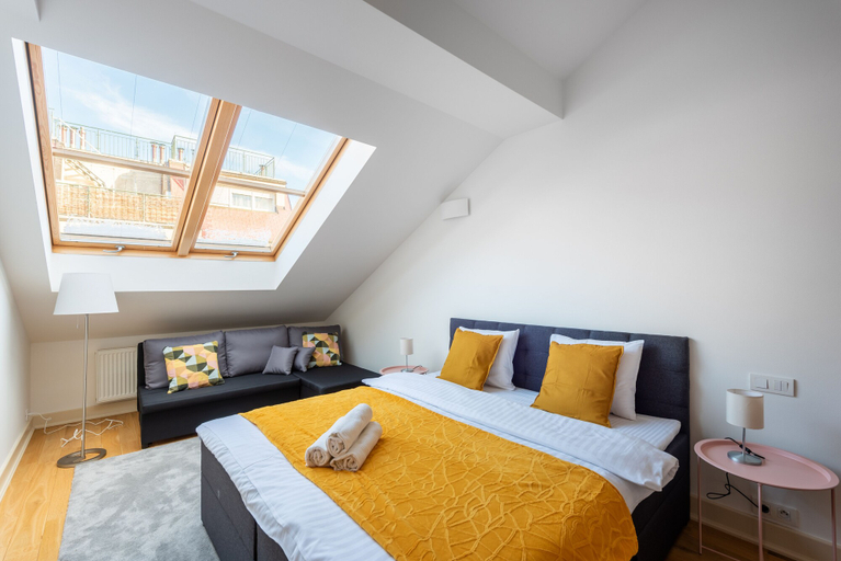 Bedroom 5, Luxurious apartment on Castle Square, Praha 1