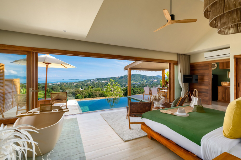 Bedroom 4, Wild Cottages Elephant Sanctuary Resort, Ko Samui