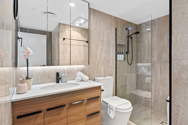 Bathroom 3, The Monterey Apartments by Urban Rest, Brisbane