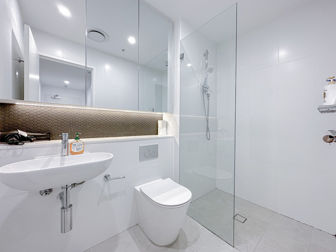Bathroom, Burwood Apartment, Burwood