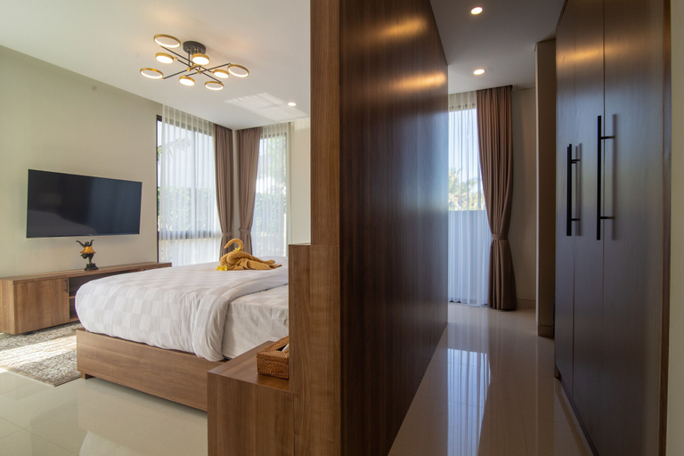Bedroom 3, Tridi Beach Villa by Nagisa Bali, Tabanan