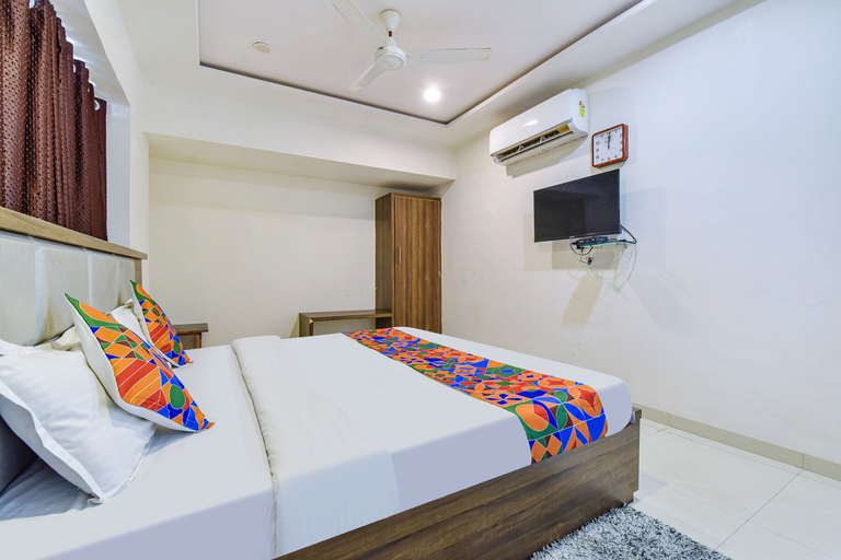 Bedroom 2, Fabexpress Radhe Residency, Ahmadabad