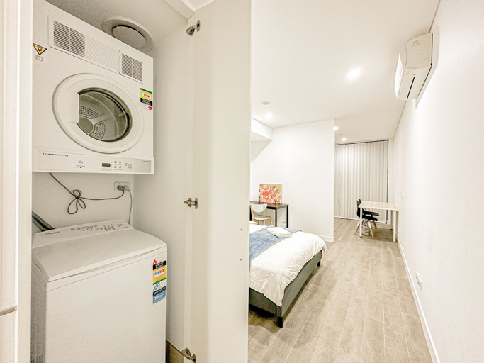 Laundry, Burwood Apartment, Burwood