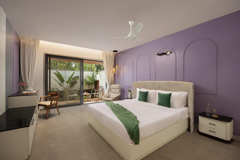 Bedroom 3, ELIVAAS 4 BHK with Pvt Pool - Cloud 7, North Goa