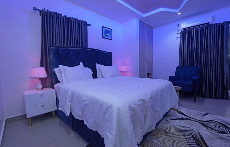 Bedroom 2, Mambillah Hotels and Event centre, Ikorodu