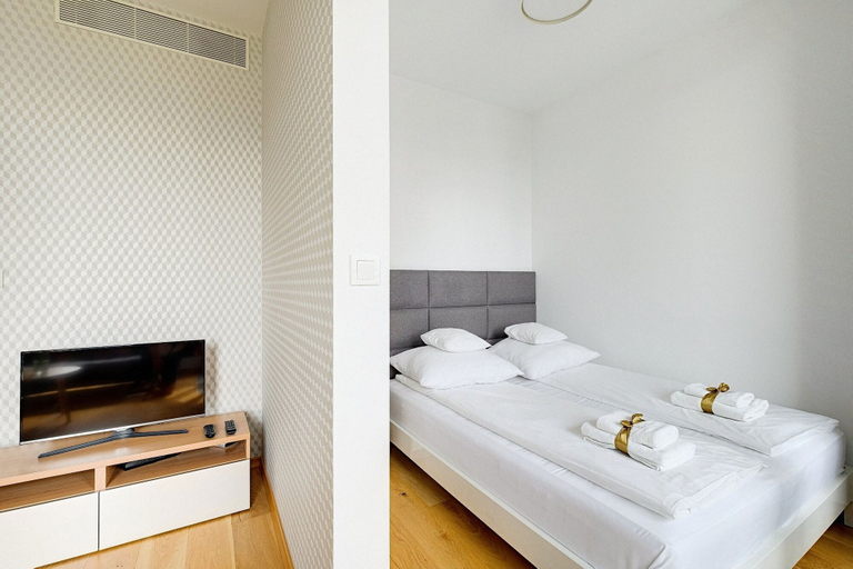 Bedroom 3, Aparthotel Warsaw Hub, Warsaw