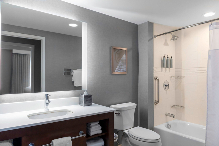 Bathroom 3, Residence Inn by Marriott Boston Burlington, Middlesex