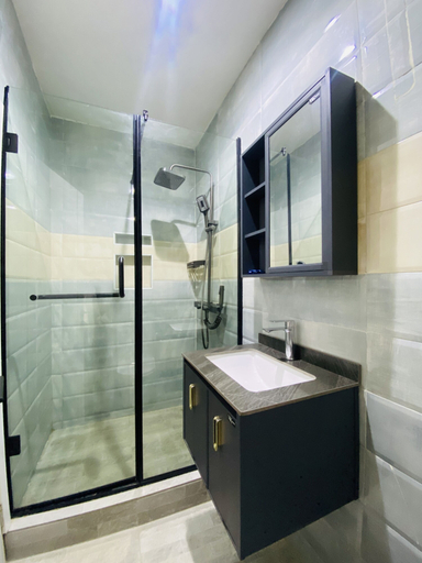 Bathroom, Infinity Luxury Apartment, Ibeju/Lekki