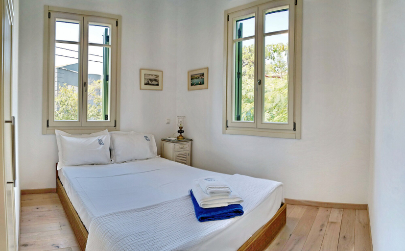 Bedroom 3, Ouzo Traditional House with private pool, North Aegean