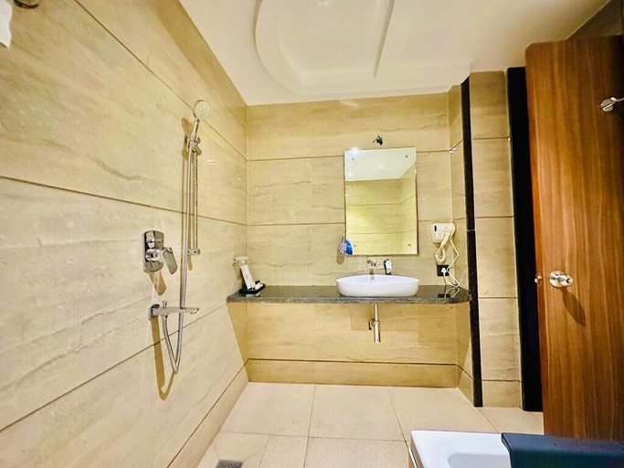 Bathroom 4, Asian Buddha Hotel, Lumbini