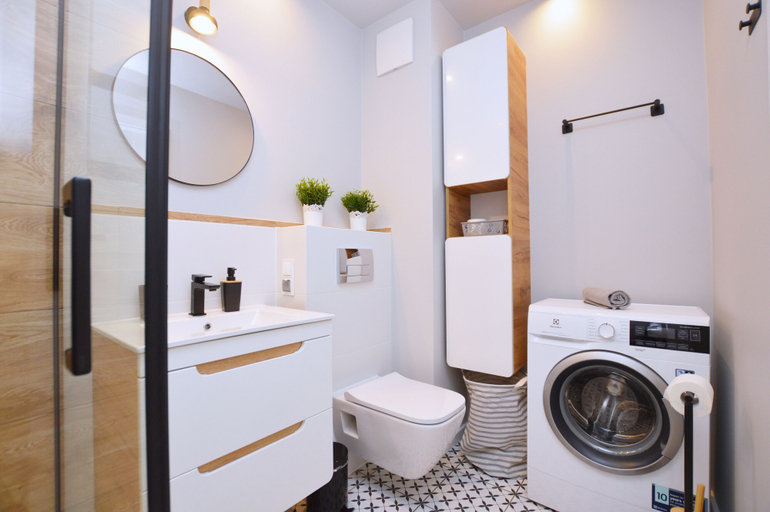 Bathroom 3, Beach&Sea&Sun Apartments, Gdańsk City