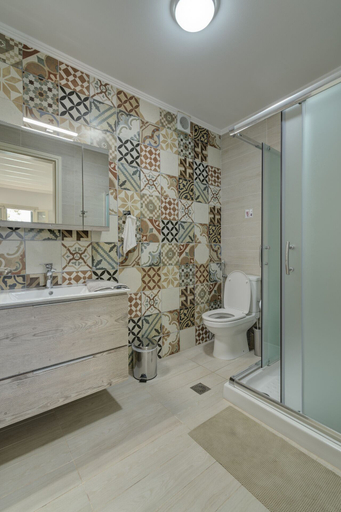 Bathroom 4, Ouzo Traditional House with private pool, North Aegean