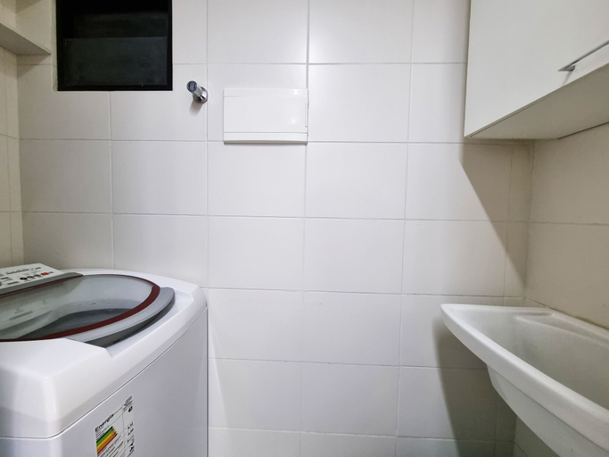 Bathroom 3, Apê c/ Ar, Wi-Fi, Piscina, Vista Mar e Garagem, Maceió (capital)