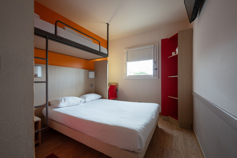 Bedroom 4, Première Classe Perpignan Nord - Aéroport, Pyrénées-Orientales