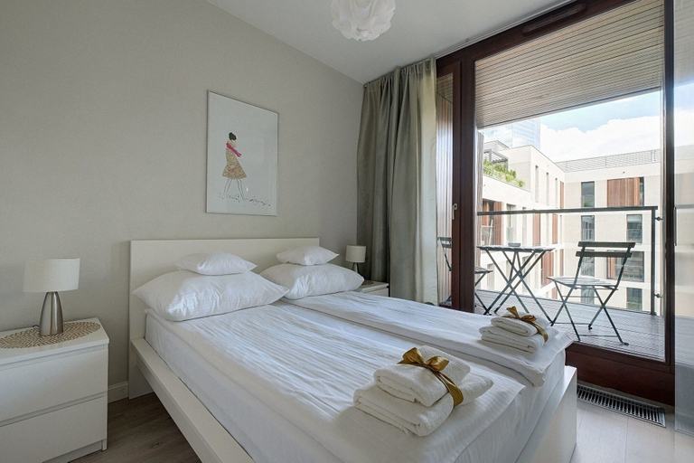 Bedroom 3, Aparthotel Warsaw Hub, Warsaw