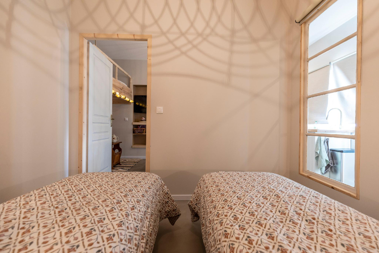 Bedroom 2, Studio La Résilience, au pied des pistes à Autrans, Isère