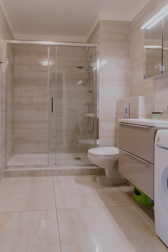 Bathroom, Waterlane Island Gdańsk Apartment 15, Sopot