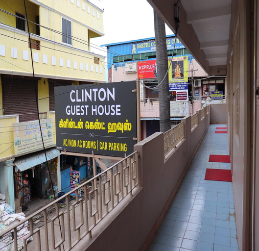 Exterior view 3, Clinton Guest House, Puducherry