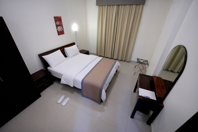 Bedroom 2, AL MARJAN FURNISHED APARTMENTS, Ajman