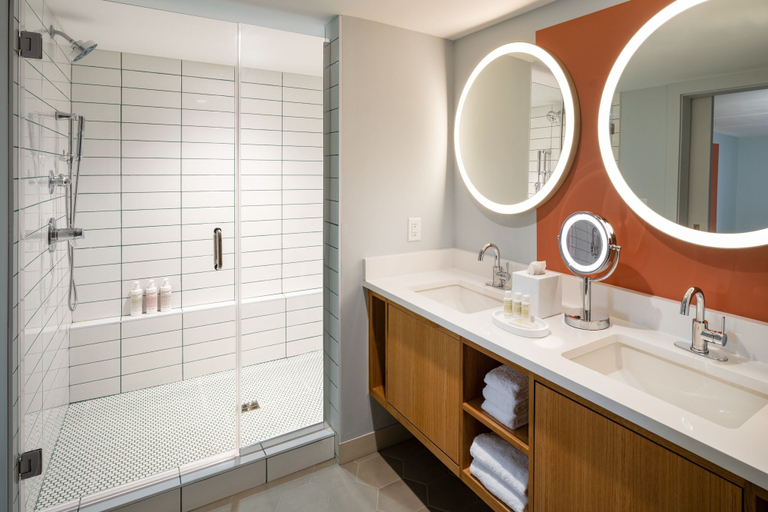 Bathroom 5, The Wayback, Pigeon Forge, A Tribute Portfolio Hotel, Sevier