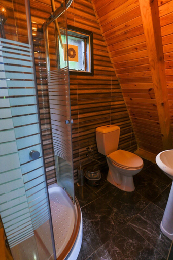 Bathroom 3, Sapanca Bungalow Otelleri (Sapanca Çağlayan Bungalow), Izmit
