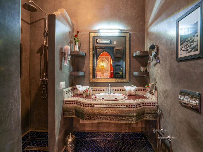 Bathroom 4, Riad Almisk, Marrakech