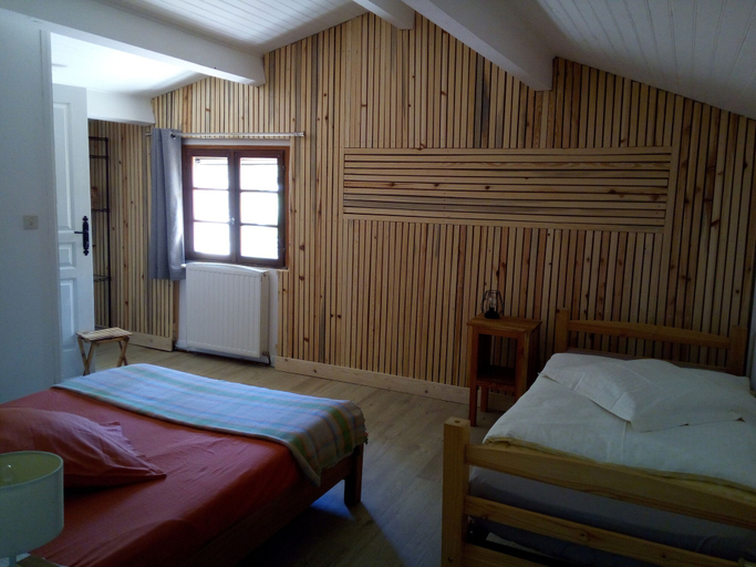 Bedroom 3, Auberge de Mielandre, Drôme