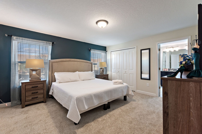 Bedroom 3, Orange Reflections at Storey Lake by Shine Villas 104, Osceola
