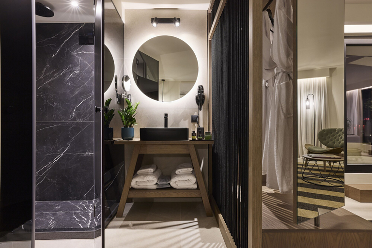 Bathroom 4, Athenarum Portus Life & Style Hotel, Attica