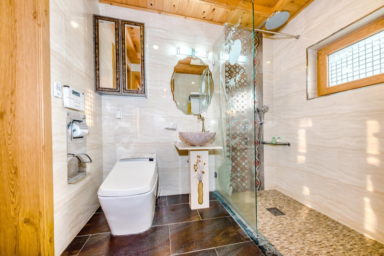 Bathroom 3, Jeju Palm Valley Pool Villa, Seogwipo