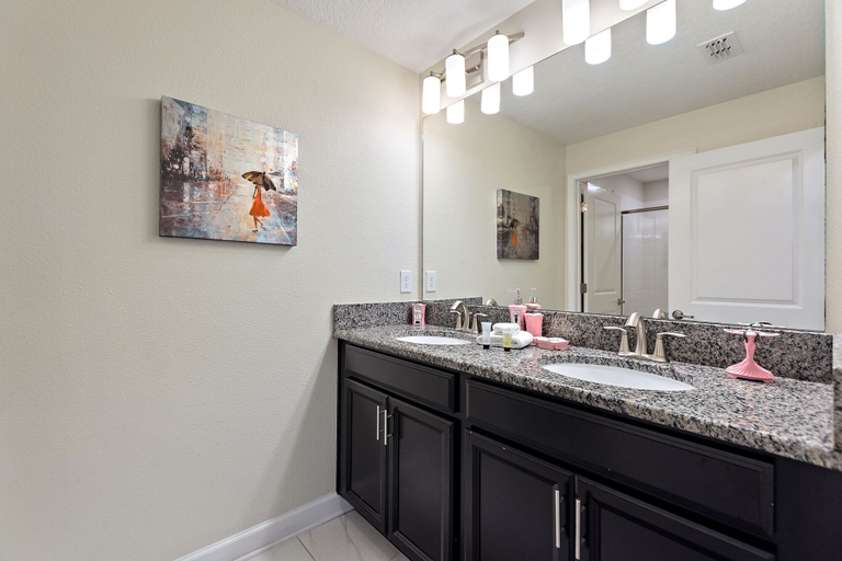 Bathroom 4, Orange Reflections at Storey Lake by Shine Villas 104, Osceola