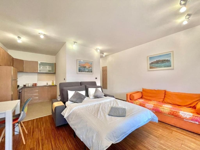 Bedroom 3, Seaview Couple Studio with pool Przno