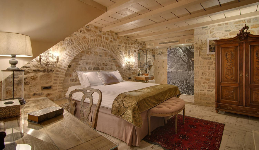 Bedroom, KAMARES Historic Boutique Hotel & Spa, Epirus
